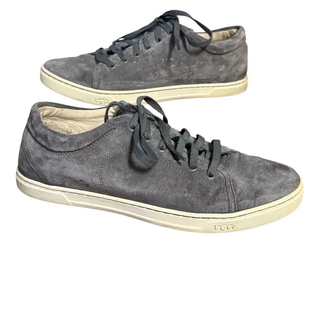 UGG TOMI PEWTER Suede Sneaker Gray Size 11